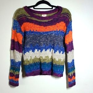Mossimo, multi colored sweater, Size S